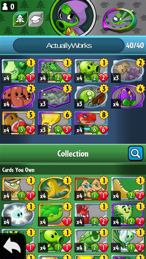 Plants Vs Zombies Heroes Best Deck Captions Energy