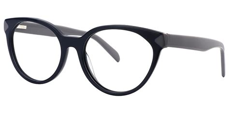 Vivian Cat Eye Dark Blue Glasses Zeelool Glasses