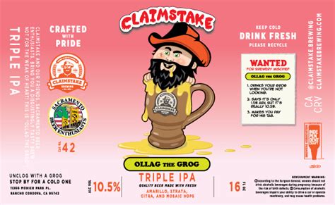 Ollag The Grog Claimstake Brewing Untappd