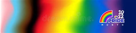 Gay Pride Wave Rainbow Flag LGBTQIA Template Diversity E Inclusivity Pride Banner With LGBT