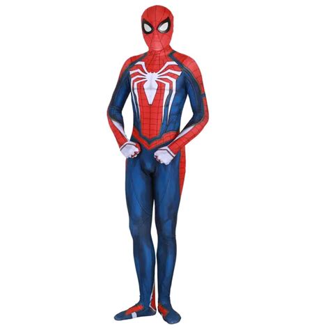 Game Ps4 Spiderman Costume 3d Print Velocity Spiderman Fear Itself Suit