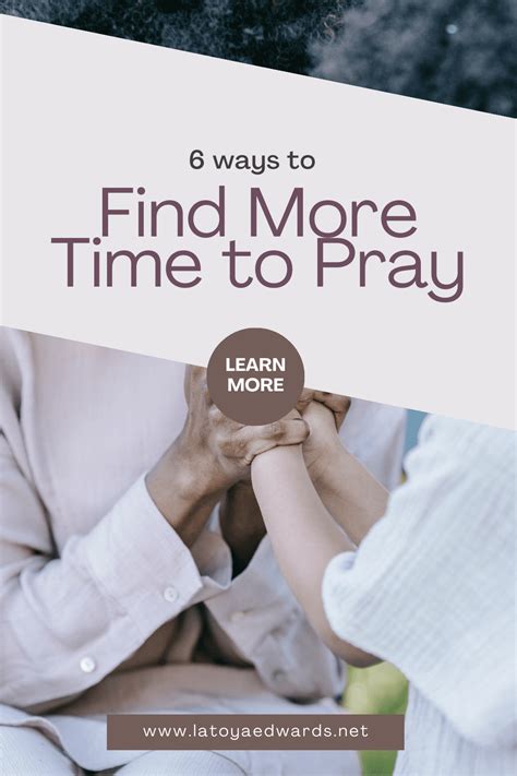 6 Simple Ways to Find More Time in Your Day to Pray