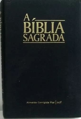 Livro A Bíblia Sagrada Almeida Corrigida Fiel Sbtb Parcelamento