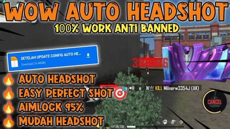 Cheat Aim Brutal Update Config Auto Headshot Ff Anti Banned