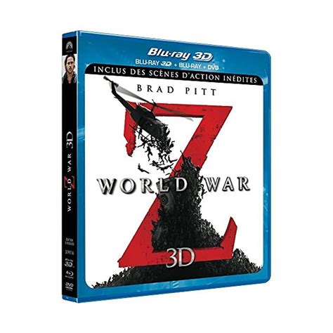 World War Z édition Dvd Blu Ray Bluray Mania