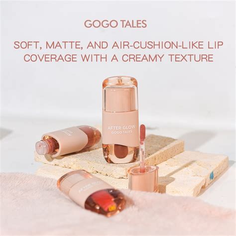 Gogotales Fat Ding Ding Milk Cream Lip Nude Color Lipstick Lip Glaze Babae Gt Shopee