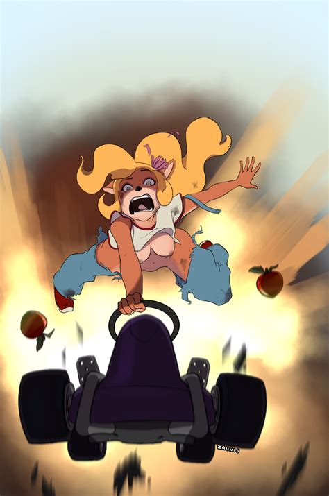 Coco Bandicoot By Zaunis On Newgrounds