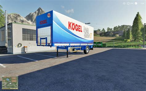 FS19 Kogel Autoloader Semitrailer 10M V1 0 Farming Simulator 19