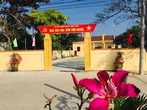 Xóm Kim Nghĩa Nghi Long Mô hình làng văn hóa tiêu biểu