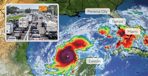 Evacuations Underway As Hurricane Milton Intensifies Takes Aim At Florida