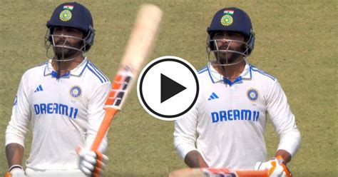 Ravindra Jadeja Sword Celebration Jadeja Half Century Vs Eng 2024