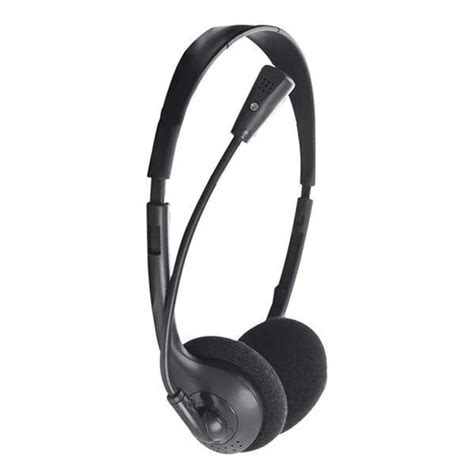 Fone De Ouvido Com Fio Headset Office Com Microfone Flexível P2 10