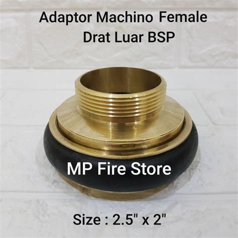 Jual ADAPTOR PEMADAM MACHINO FEMALE 2 5 In X 2 In DRAT LUAR BSP