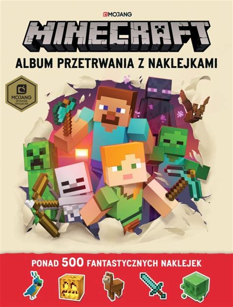 Ksi Ka Minecraft Album Przetrwania Z Naklejkami Minecraft Panda