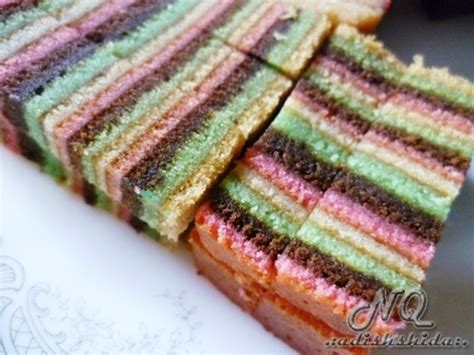 Kakakecik Adish Shida Jom Memasak Kek Lapis Pandan Choco Berry