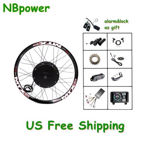 Dropship NBpower 72V 3000W 135mm Dropout Electric Bike Brushless Hub