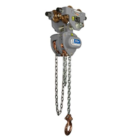 Tiger Spark Resistant Combined Chain Block And Plain Geared Trolley