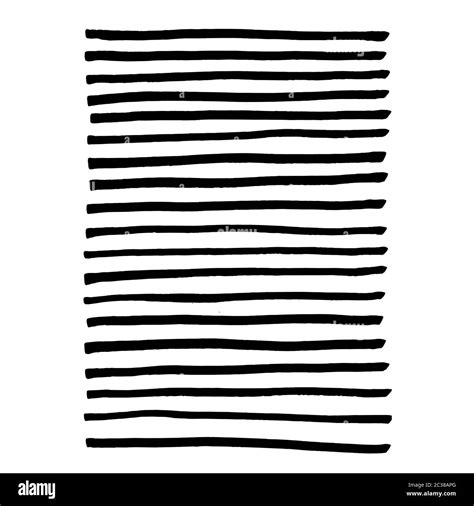 Black Marker Linesstriped Background Vector Illustration Stock Photo