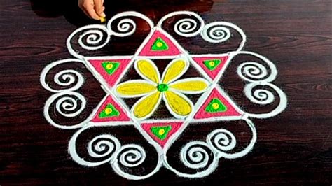 Karthika Pournami Special Rangoli Karthika Masam Rangoli Karthika