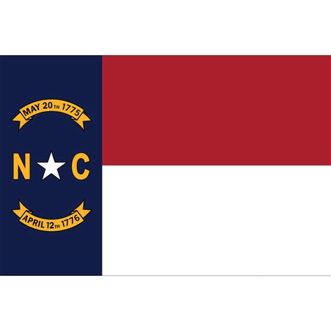 North Carolina State Flag | Flag of North Carolina | Colonial Flag