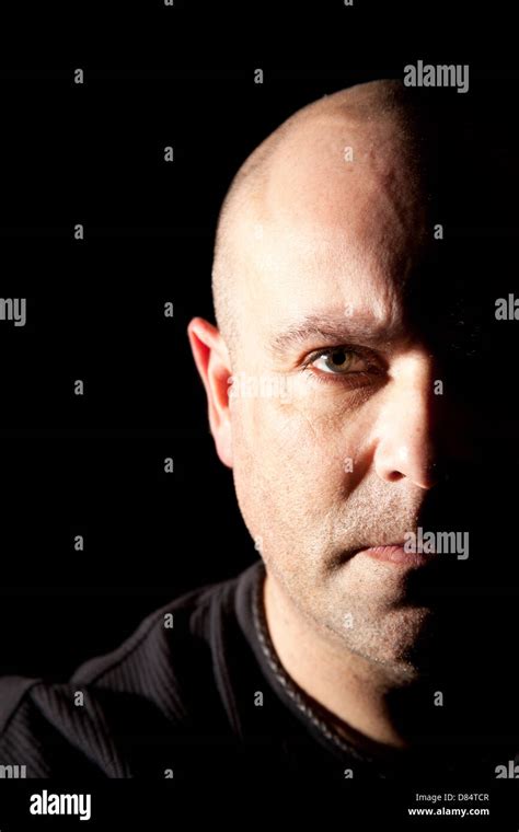 Portrait Dramatic Lighting Half Face Hi Res Stock Photography And