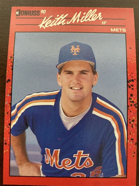 New York Mets Baseball Keith Online Price Baseball Cards Best Deals