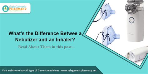 What's the Difference Between a Nebulizer and an Inhaler?