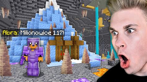 MILIONOWICE na WERSJI 1 17 w Minecraft znalazłem ametyst YouTube