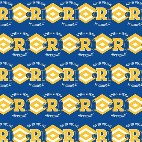 Riverdale River Vixens Cheer Logo Premium Roll T Wrap Wrapping Paper
