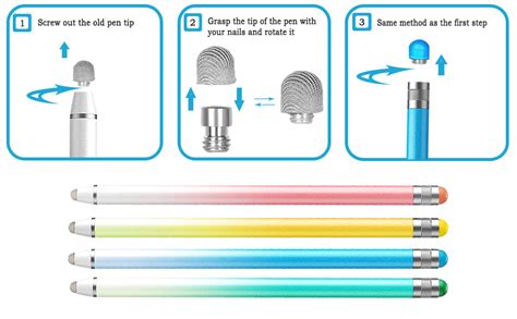 En Tablet Pen Stylus Stylus Para Pantallas T Ctiles L Piz