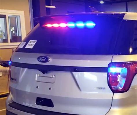 Sound Off Ford Police Interceptor Utility Suv Explorer N Force Rear