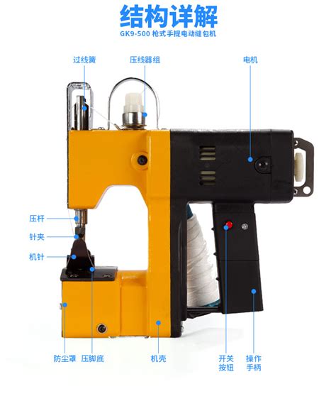 手提缝包机穿线教程手提封口机穿线步骤图 伤感说说吧