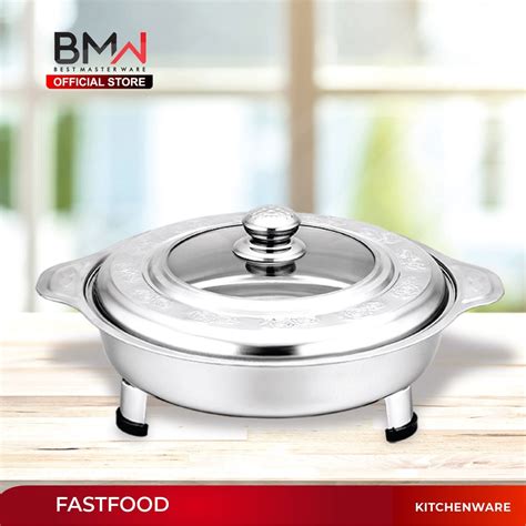 Jual BMW Kitchen Ware Tempat Makan Prasmanan Set Stainless Steel Fast