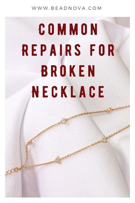 How To Fix A Broken Necklace Chain Beadnova