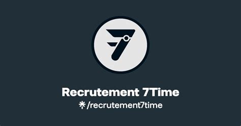 Recrutement 7Time Linktree