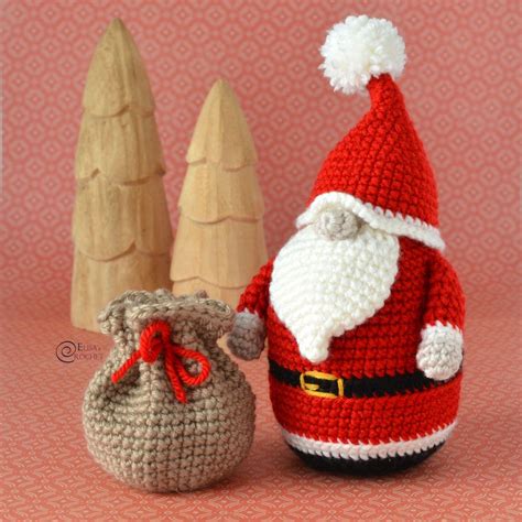 Santa Claus Free Crochet Pattern By Elisas Crochet Crochet Santa