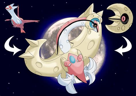 Latias And Lunatone Fusion By Neonlunardragon On Deviantart