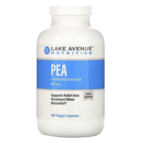 Lake Avenue Nutrition PEA Palmitoylethanolamide 600 Mg Per Serving