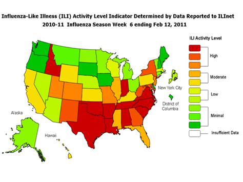 Cdc Seasonal Influenza Flu Weekly Report Influenza Summary Update