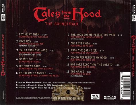 Tales From The Hood - The Soundtrack: CD | Rap Music Guide