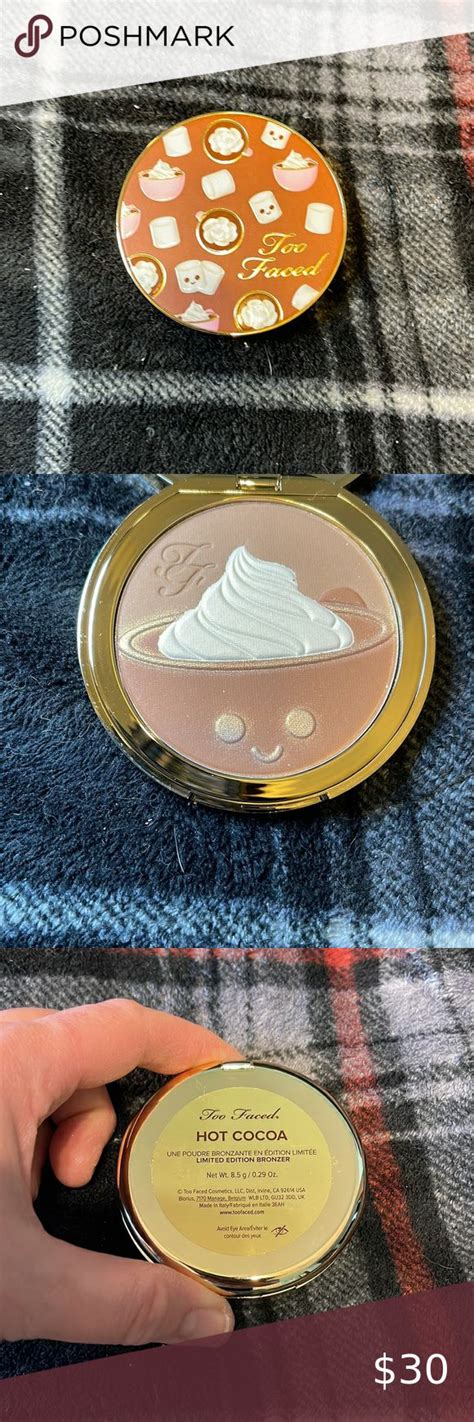 Too Faced Hot Cocoa Bronzer Nwt Limited Edition Hot Cocoa Bronzer Cocoa