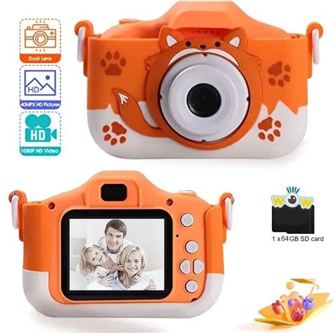 Дигитален детски фотоапарат Stels Q70s Дигитална камера за снимки и