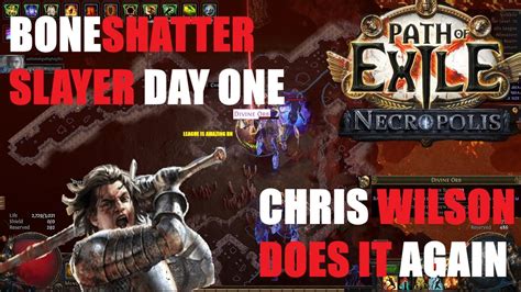 Boneshatter Slayer Day Progress Thoughts On League Poe