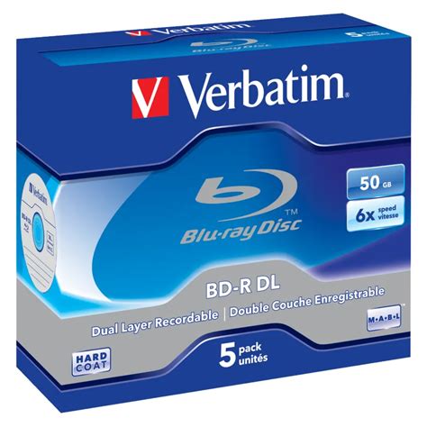 Verbatim Bd R Dl Gb X Pack Jewel Case Anand International Ltd