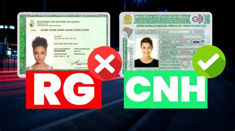 Posso Usar O Novo Rg No Lugar Da Carteira Nacional De Habilita O Cnh