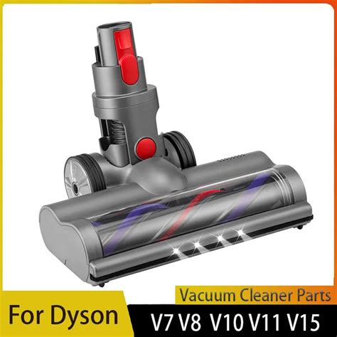 Motorhead Turbine Brush Cleaner Head With 4 LED Lights For Dyson V7 V8