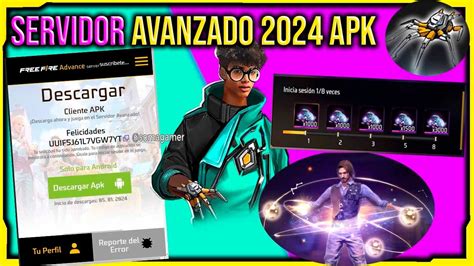 Nuevo Servidor Avanzado Free Fire Descargar Apk Como Entrar