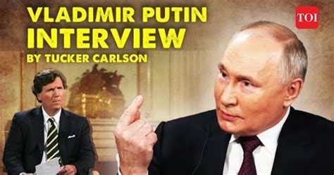 Have You Watched The Vladimir Putin Tucker Carlsons Interview