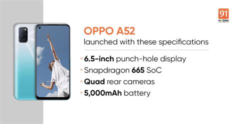 OPPO A52 launched with punch-hole display and quad rear cameras: price ...