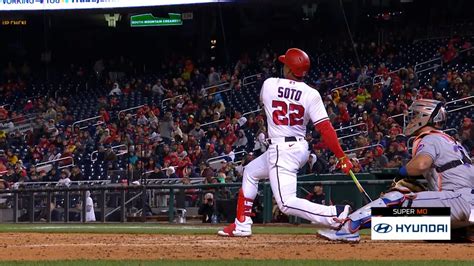 Juan Soto Crushes A Solo Homer 04072022 Washington Nationals